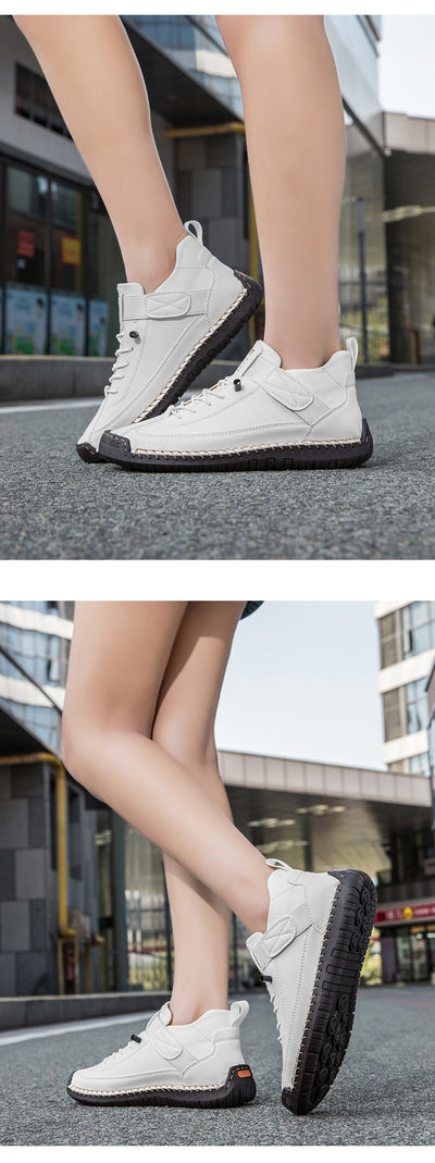 Zapatos Casuales de Otoño-Invierno para Hombre con Suela Plana y Costura a Mano - Image 22