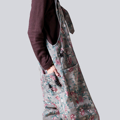 Pantalón Vaquero Ancho Desgastado con Estampado y Ajuste Regulable - Image 13