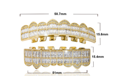 Grillz Hip-Hop Brillantes para Hombres y Mujeres - Image 8
