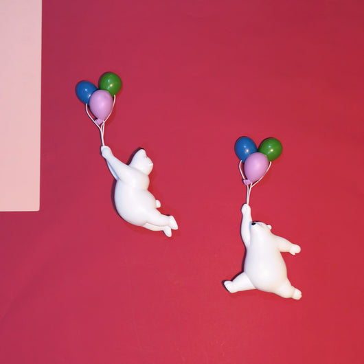 Osito Decorativo de Pared con Globos para Sala y Dormitorio - Image 24