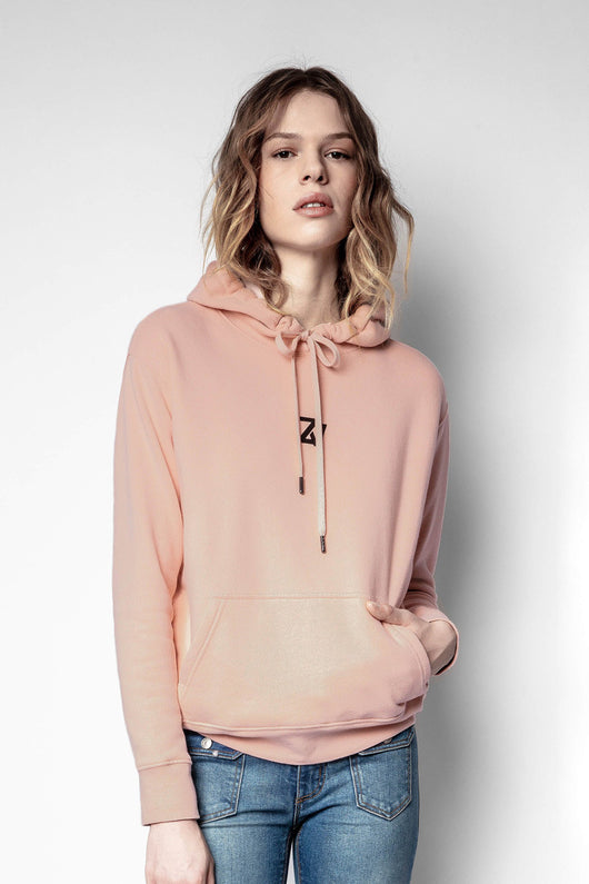 Sudadera Hoodie Suelta con Estampado Digital - Image 9