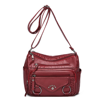 Bolsa Maternal de Cuero PU Suave con Diseño Avanzado - Image 8