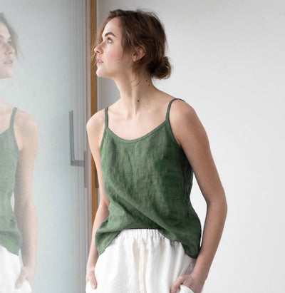 Blusa Camiseta de Algodón y Lino Premium - Image 4
