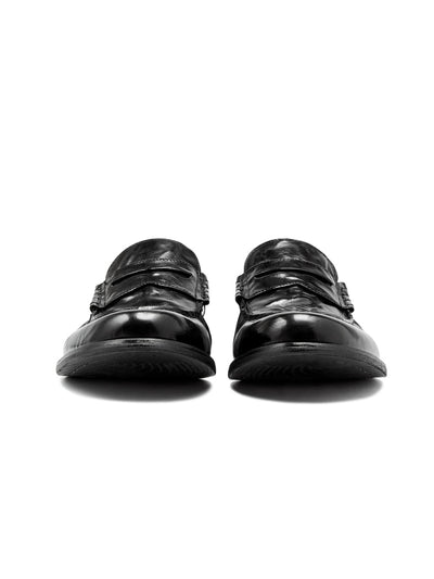 Mocasines de Cuero Genuino con Pliegues - Zapatos Casuales Cómodos - Image 5
