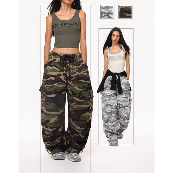 Pantalones Deportivos Anchos y Versátiles para Mujer