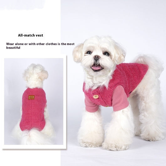 Ropa de Abrigo para Perros Pequeños - Suéter Cálido Otoño Invierno Estilo Coreano - Image 14