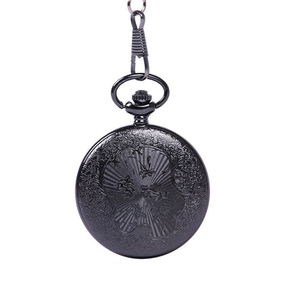 Reloj de Bolsillo Clásico con Grabado de Encaje Romano - Image 9
