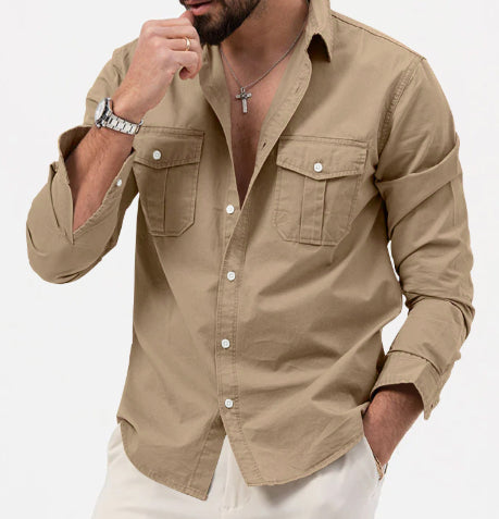 Camisa Casual de Manga Larga para Hombre - Image 6