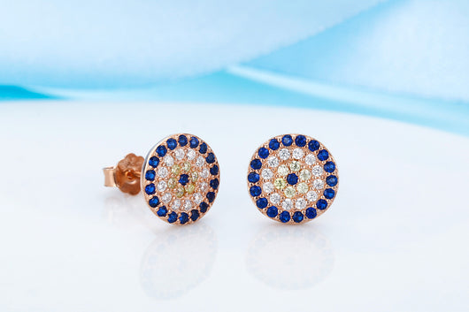 Aretes de Plata S925 con Diseño de Ojo Místico - Image 3