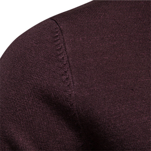 Suéter Slim Fit Cuello Medio Multicolor para Hombre - Image 4