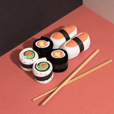 Calcetines de Algodón Peinado Transpirables - Caja Sushi Medianos - Image 7