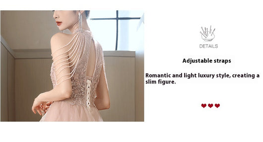 Vestido de Noche Elegante Rosa para Mujer - Image 20
