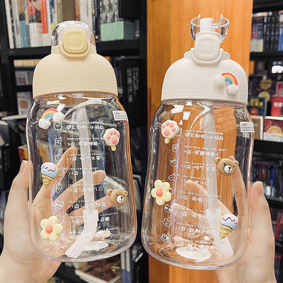 Botella de Agua Reutilizable Grande con Diseño Adorable - Image 10