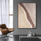 Cuadro Abstracto Moderno Olas y Playas - Lienzo Decorativo sin Marco para el Hogar