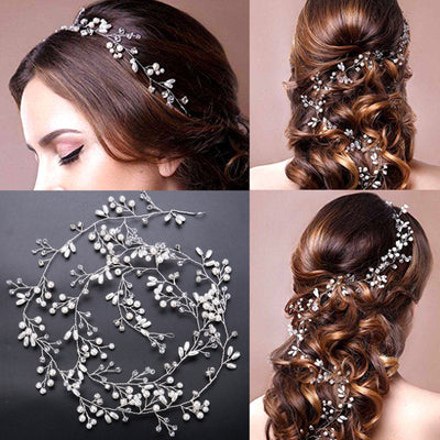 Diadema de Cristal y Perlas para Vestido de Novia - Image 6