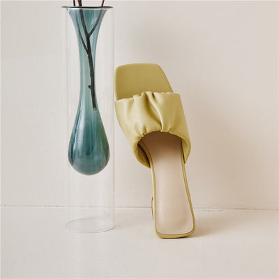 Chanclas de Tacón Medio Grueso - Comodidad y Estilo - Image 16