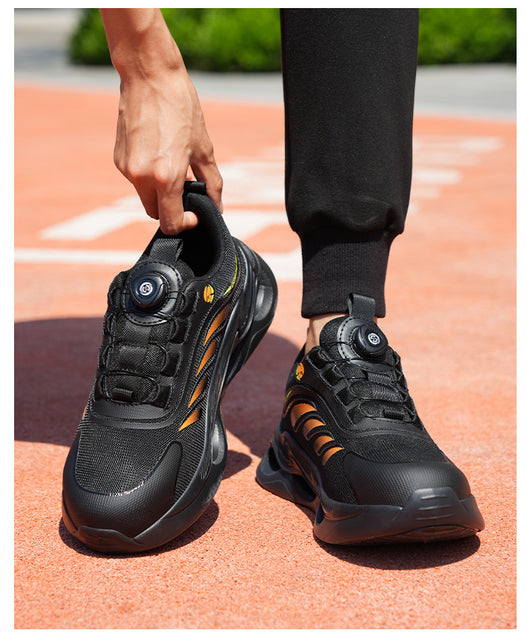 Zapatos de Seguridad Laboral Tejidos Ligeros con Cierre de Botones - Image 20