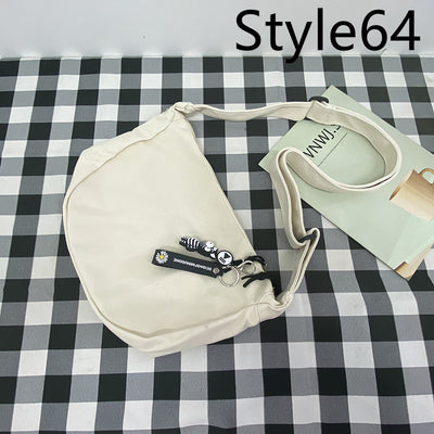 Bolsa Mensajero de Lona para Hombre - Bolso de Hombro Ligero y Versátil - Image 69