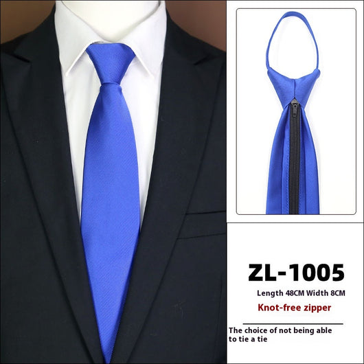 Corbata con Cierre Ejecutiva sin Nudo para Hombre - Image 10