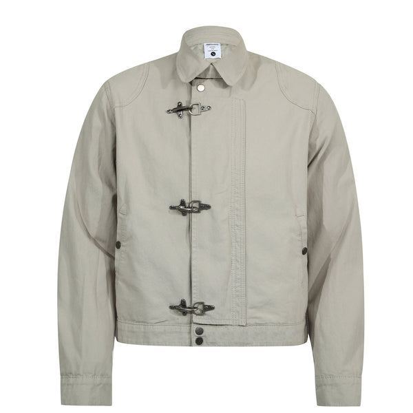 Chaqueta Casual Retro Otoño-Invierno Colores Sólidos