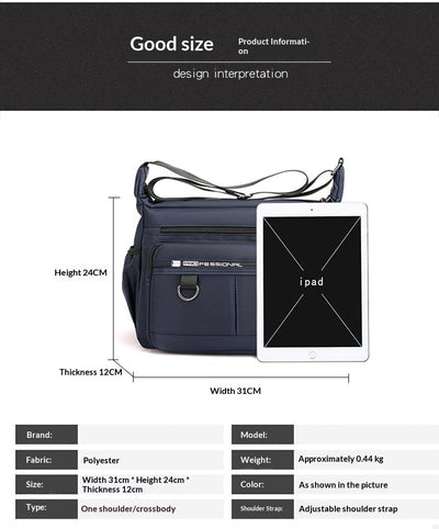 Bolsa Crossbody de Negocios para Viajes - Bandolera Ejecutiva - Image 9