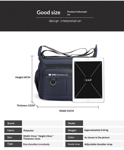 Bolsa Crossbody de Negocios para Viajes - Bandolera Ejecutiva - Image 9