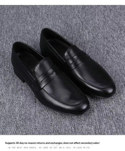 Zapatos Casuales de Cuero para Hombre con Suela Flexible y Transpirable - Image 11