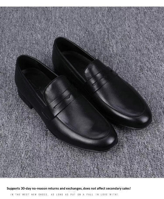 Zapatos Casuales de Cuero para Hombre con Suela Flexible y Transpirable - Image 11