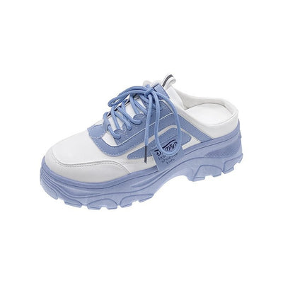 Zapatos de Tacón Bajo Arrastrable sin Talón para Mujer - Diseño Coordinado - Image 12