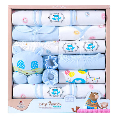 Set de 18 Piezas de Ropa de Algodón para Recién Nacido - Image 21