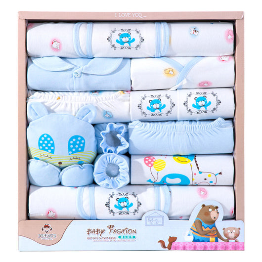 Set de 18 Piezas de Ropa de Algodón para Recién Nacido - Image 21