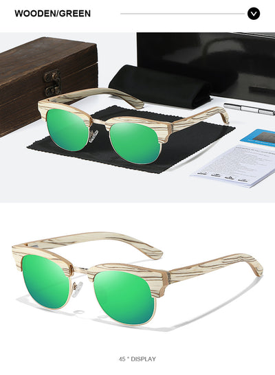 Gafas de Sol Polarizadas Semiarmazón UV400 para Hombre y Mujer - Image 25