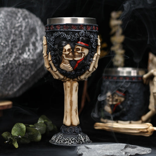 Adorno de Acero Inoxidable Calavera Punk Retro con Relieve 3D - Image 2