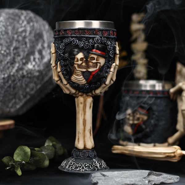 Adorno de Acero Inoxidable Calavera Punk Retro con Relieve 3D - Image 2