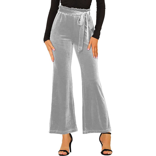 Pantalones Yoga Cintura Alta con Bolsillos y Cinturón Elástico - Image 8