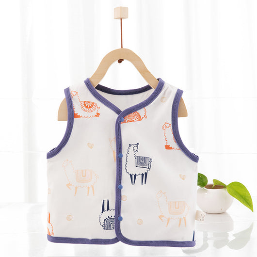 Chaleco Infantil de Algodón 100% para Otoño e Invierno - Image 2