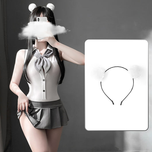 Conjunto Bodysuit Preppy Escotado para uso en Ecuador - Image 9