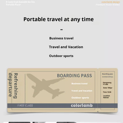 Afeitadora Manual Portátil de 5 Capas - Viaje Compacto - Image 16