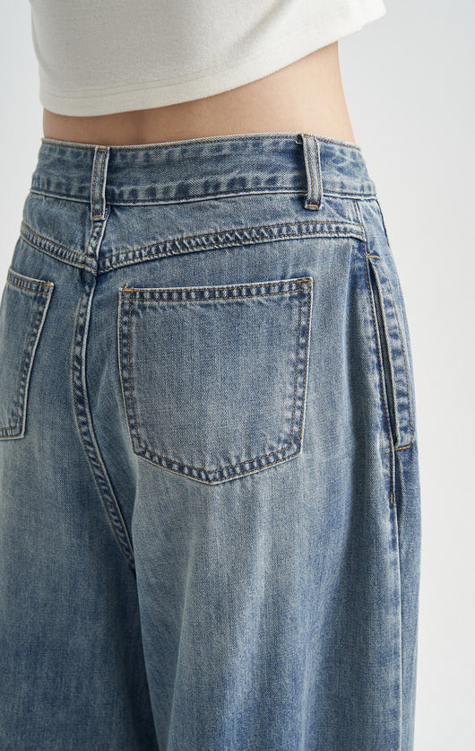 Jeans Sueltos Desteñidos para Otoño - Estilo Casual Moderno - Image 16