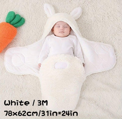 Saco de Dormir para Bebé Recién Nacido en Fleece Suave - Envoltorio Térmico Unisex con Soporte para la Cabeza - Image 28