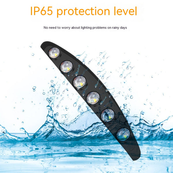Lámpara LED Doble Exterior Impermeable para Patio y Jardín