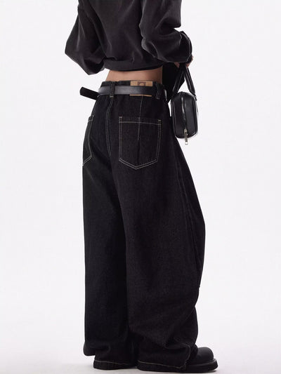 Pantalones Vaqueros Holgados Corte Ancho Cutlass para Hombre - Image 13