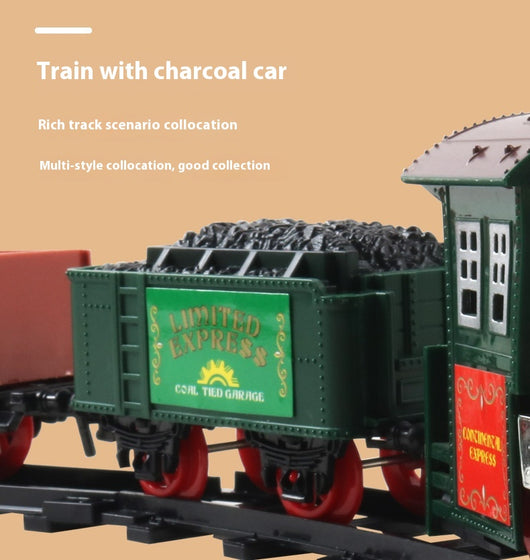 Tren Eléctrico de Juguete con Rieles para Niños - Simulador Realista - Image 11