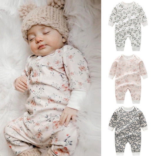 Pijama Enterizo de Algodón Orgánico para Bebé - Primavera y Otoño - Image 2