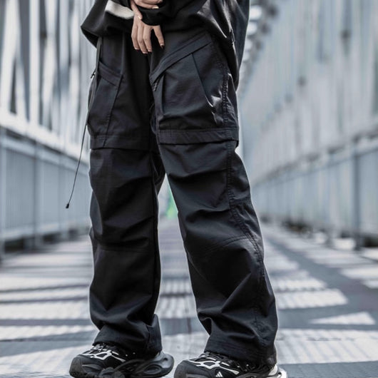 Pantalones Cargo Tácticos Hombre con Múltiples Bolsillos