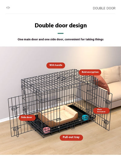 Corral Plegable para Perros Medianos con Cierre de Seguridad - Image 13