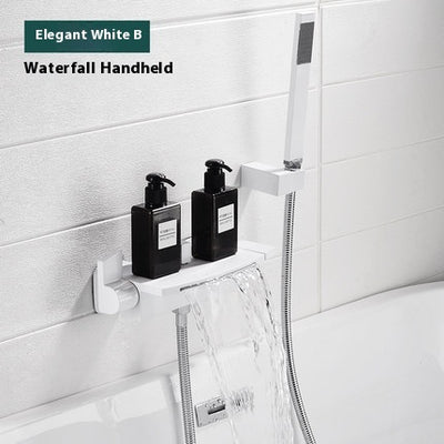Juego de Ducha con Grifo de Cascada para Bañera - Image 8