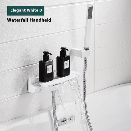 Juego de Ducha con Grifo de Cascada para Bañera - Image 8