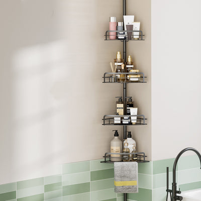 Estante de Almacenamiento para Baño sin Instalación ni Perforaciones - Image 2