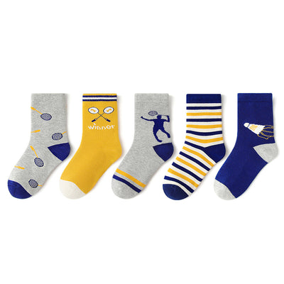 Calcetines Sueltos de Algodón para Niños - Otoño e Invierno - Image 8